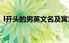 l开头的男英文名及寓意（l开头的男英文名）