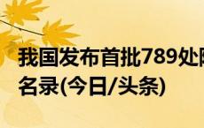 我国发布首批789处陆生野生动物重要栖息地名录(今日/头条)