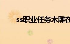 ss职业任务木雕在哪（ss职业任务）