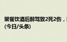 聚餐饮酒后醉驾致2死2伤，同桌6人都得担责，各赔2.5万元(今日/头条)