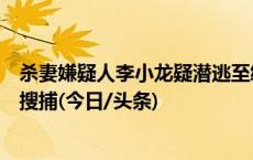 杀妻嫌疑人李小龙疑潜逃至绵阳山里，当地警方展开地毯式搜捕(今日/头条)