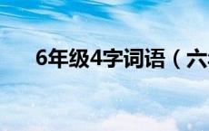 6年级4字词语（六年级四字词语分类）