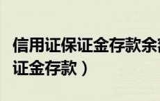 信用证保证金存款余额可以转存吗（信用证保证金存款）