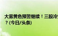 大雾黄色预警继续！三股冷空气接连来袭，能驱散雾和霾吗？(今日/头条)