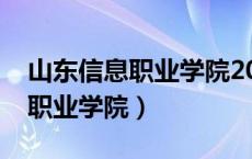 山东信息职业学院2022年分数线（山东信息职业学院）