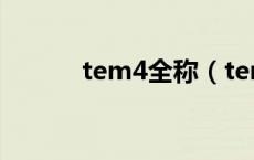 tem4全称（tem4是什么意思）