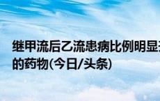 继甲流后乙流患病比例明显升高，儿科医生：休息好是最好的药物(今日/头条)