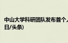 中山大学科研团队发布首个人类肢体发育单细胞时空图谱(今日/头条)