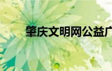 肇庆文明网公益广告（肇庆文明网）