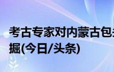 考古专家对内蒙古包头两地进行抢救性考古发掘(今日/头条)