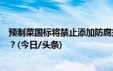 预制菜国标将禁止添加防腐剂、必须冷链运输？影响有多大？(今日/头条)