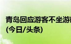 青岛回应游客不坐游艇遭辱骂：依法严肃处理(今日/头条)