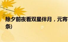 除夕前夜看双星伴月，元宵夜将迎来年度最小满月(今日/头条)