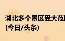 湖北多个景区受大范围雨雪天气影响暂停开放(今日/头条)