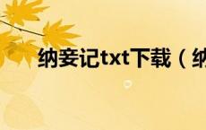 纳妾记txt下载（纳妾记txt全集下载）