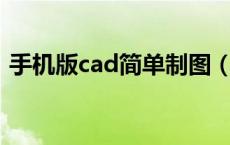 手机版cad简单制图（画平面图用什么软件）