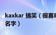 kaxkar 搞笑（很喜欢kara的搞笑艺人叫什么名字）