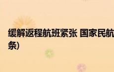 缓解返程航班紧张 国家民航局已同意增加海南运力(今日/头条)