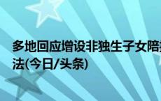 多地回应增设非独生子女陪护父母假：势在必行，将修订立法(今日/头条)