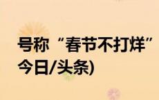 号称“春节不打烊”，快递却一直在路上？(今日/头条)