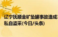 辽宁抚顺金矿坠罐事故造成3死1伤，矿井无证停建事发时为私自盗采(今日/头条)