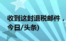 收到这封退税邮件，勿点！已有人上当受骗(今日/头条)