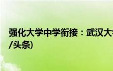 强化大学中学衔接：武汉大学设立1天高中生赏樱专场(今日/头条)