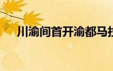 川渝间首开渝都马拉松专列(今日/头条)