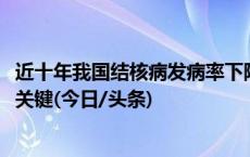 近十年我国结核病发病率下降25% 加大宣传扩大筛查是防治关键(今日/头条)