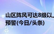 山区阵风可达8级以上！北京市发布大风蓝色预警(今日/头条)