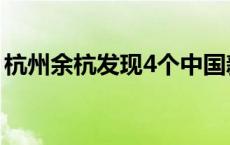 杭州余杭发现4个中国新记录物种(今日/头条)