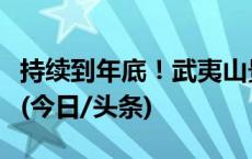 持续到年底！武夷山景区面向全国人民免门票(今日/头条)