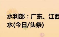 水利部：广东、江西共30条河流发生超警洪水(今日/头条)