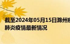 截至2024年05月15日滁州疫情最新消息-滁州新型冠状病毒肺炎疫情最新情况