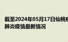 截至2024年05月17日仙桃疫情最新消息-仙桃新型冠状病毒肺炎疫情最新情况