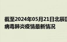 截至2024年05月21日北辰区疫情最新消息-北辰区新型冠状病毒肺炎疫情最新情况