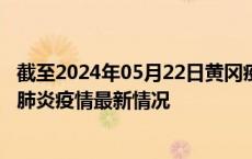截至2024年05月22日黄冈疫情最新消息-黄冈新型冠状病毒肺炎疫情最新情况