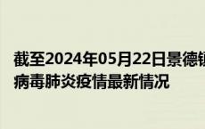 截至2024年05月22日景德镇疫情最新消息-景德镇新型冠状病毒肺炎疫情最新情况