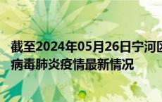 截至2024年05月26日宁河区疫情最新消息-宁河区新型冠状病毒肺炎疫情最新情况