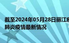 截至2024年05月28日丽江疫情最新消息-丽江新型冠状病毒肺炎疫情最新情况