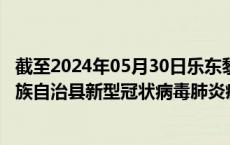 截至2024年05月30日乐东黎族自治县疫情最新消息-乐东黎族自治县新型冠状病毒肺炎疫情最新情况