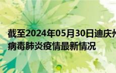 截至2024年05月30日迪庆州疫情最新消息-迪庆州新型冠状病毒肺炎疫情最新情况