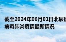 截至2024年06月01日北辰区疫情最新消息-北辰区新型冠状病毒肺炎疫情最新情况