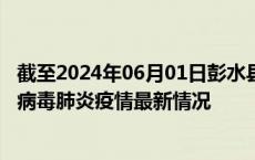 截至2024年06月01日彭水县疫情最新消息-彭水县新型冠状病毒肺炎疫情最新情况
