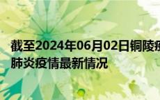 截至2024年06月02日铜陵疫情最新消息-铜陵新型冠状病毒肺炎疫情最新情况