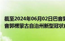 截至2024年06月02日巴音郭楞蒙古自治州疫情最新消息-巴音郭楞蒙古自治州新型冠状病毒肺炎疫情最新情况