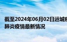 截至2024年06月02日运城疫情最新消息-运城新型冠状病毒肺炎疫情最新情况