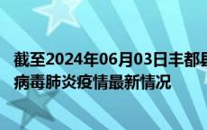 截至2024年06月03日丰都县疫情最新消息-丰都县新型冠状病毒肺炎疫情最新情况
