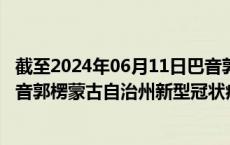 截至2024年06月11日巴音郭楞蒙古自治州疫情最新消息-巴音郭楞蒙古自治州新型冠状病毒肺炎疫情最新情况