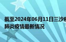 截至2024年06月11日三沙疫情最新消息-三沙新型冠状病毒肺炎疫情最新情况